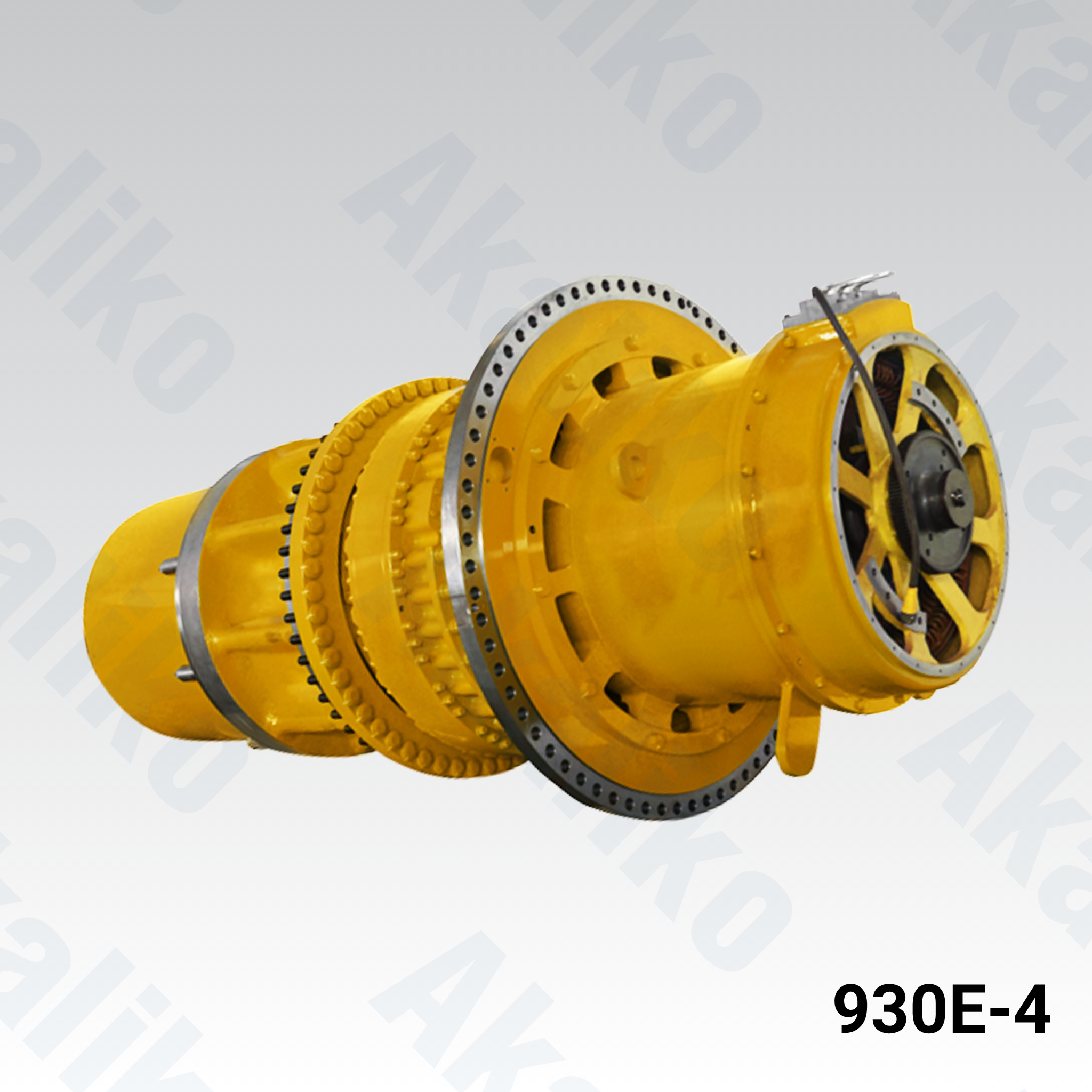 Replacement/aftermarket wheel motor assembly / motorized wheel for Komatsu 930E-4 dump truck, model ID 5GDY106A, model family GDY106.