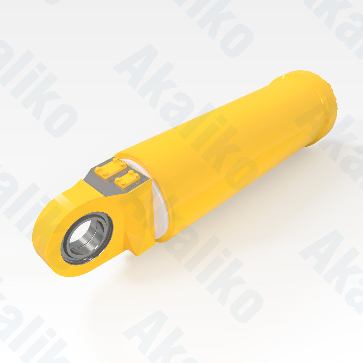 Replacement hoist hydraulic cylinder for Komatsu 930E-4SE dump truck, OEM part number EM8355, aftermarket heavy equipment parts