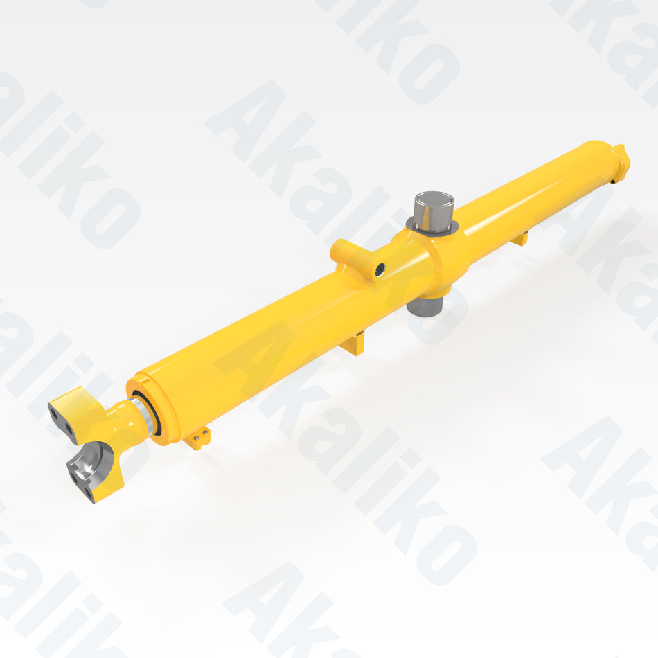 Replacement blade lift hydraulic cylinder for Komatsu D275A-5 track dozer, OEM part number 707-02-00200, aftermarket heavy equipment parts