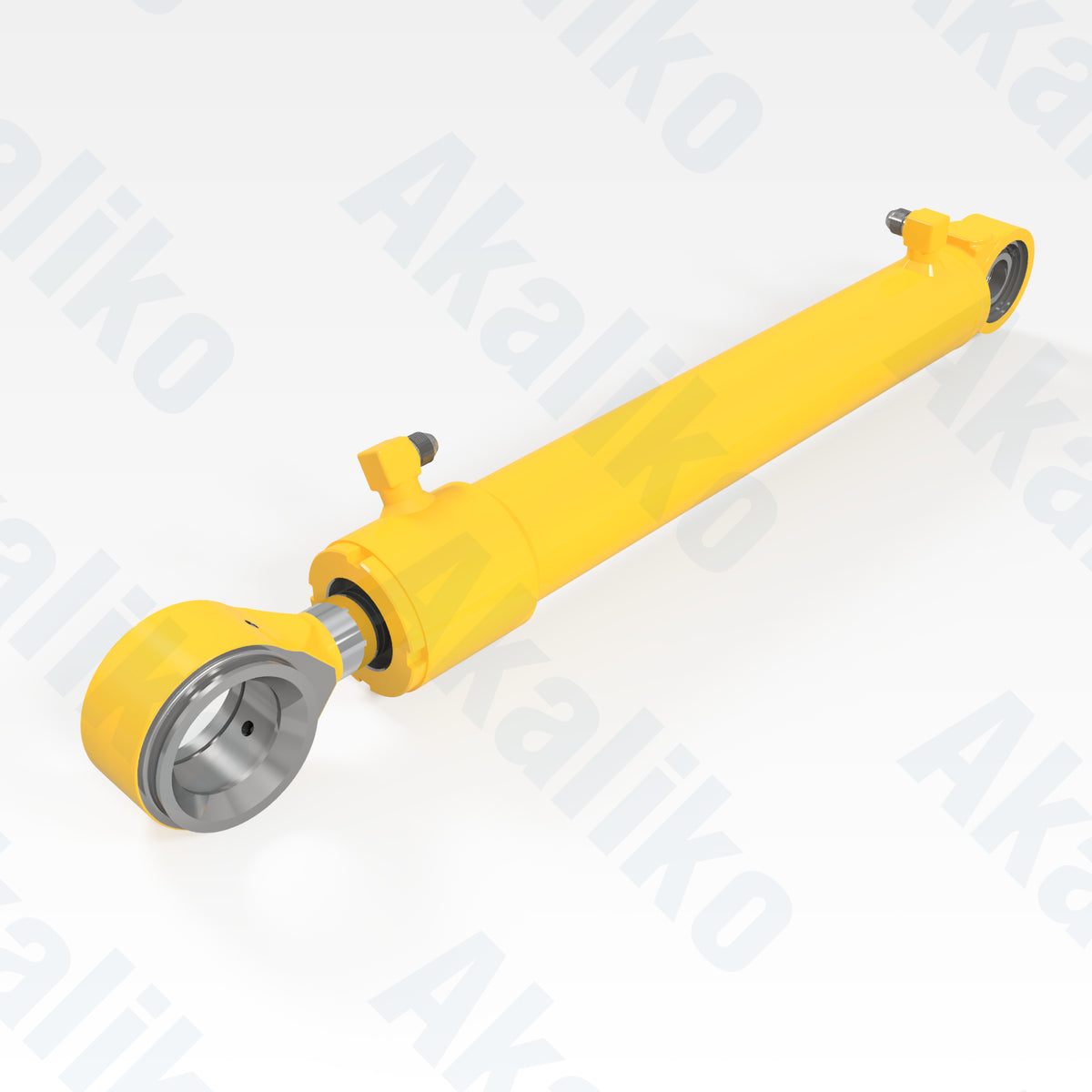 Replacement steering hydraulic cylinder for Komatsu GD825A-2 motor grader, OEM part number 235-63-76400, aftermarket heavy equipment parts