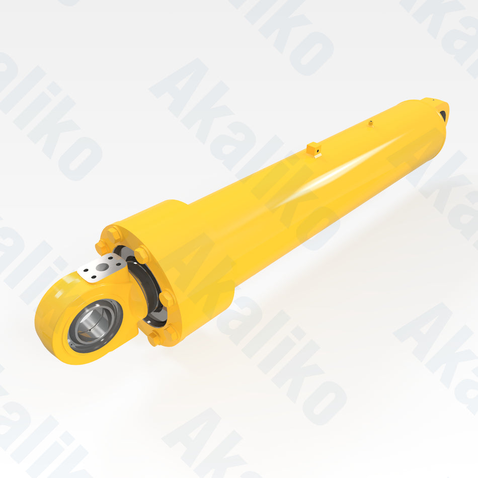 Replacement hoist hydraulic cylinder for Komatsu HD785-7 dump truck, OEM part number 707-E9-00010, aftermarket heavy equipment parts