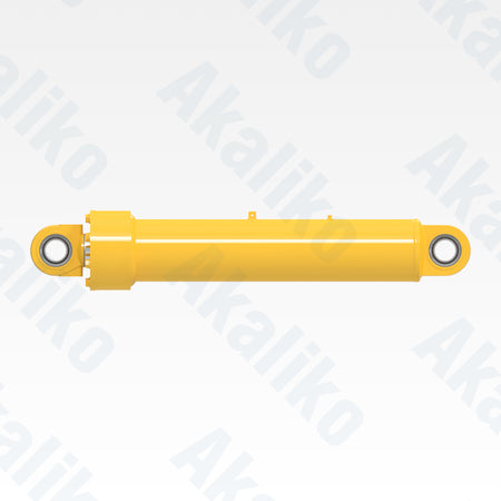 Side view of replacement hoist hydraulic cylinder for Komatsu HD785-7 dump truck, OEM part number 707-E9-00010