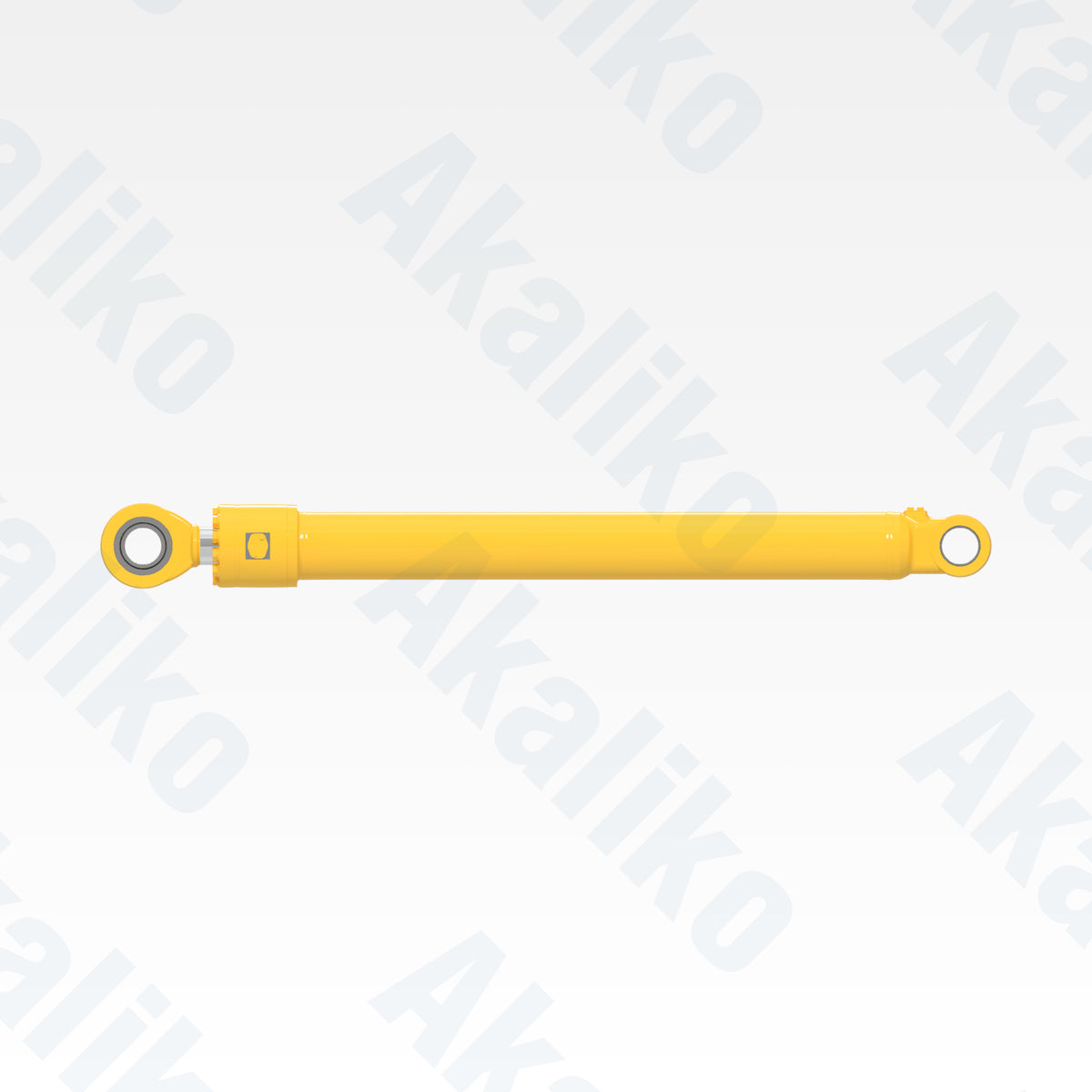 Side view of replacement arm hydraulic cylinder for Komatsu PC1250-11 excavator, OEM part number 707-G1-05190