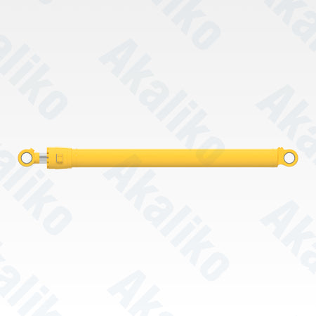 Side view of replacement bucket hydraulic cylinder for Komatsu PC1250-11 excavator, OEM part number 707-G1-05220