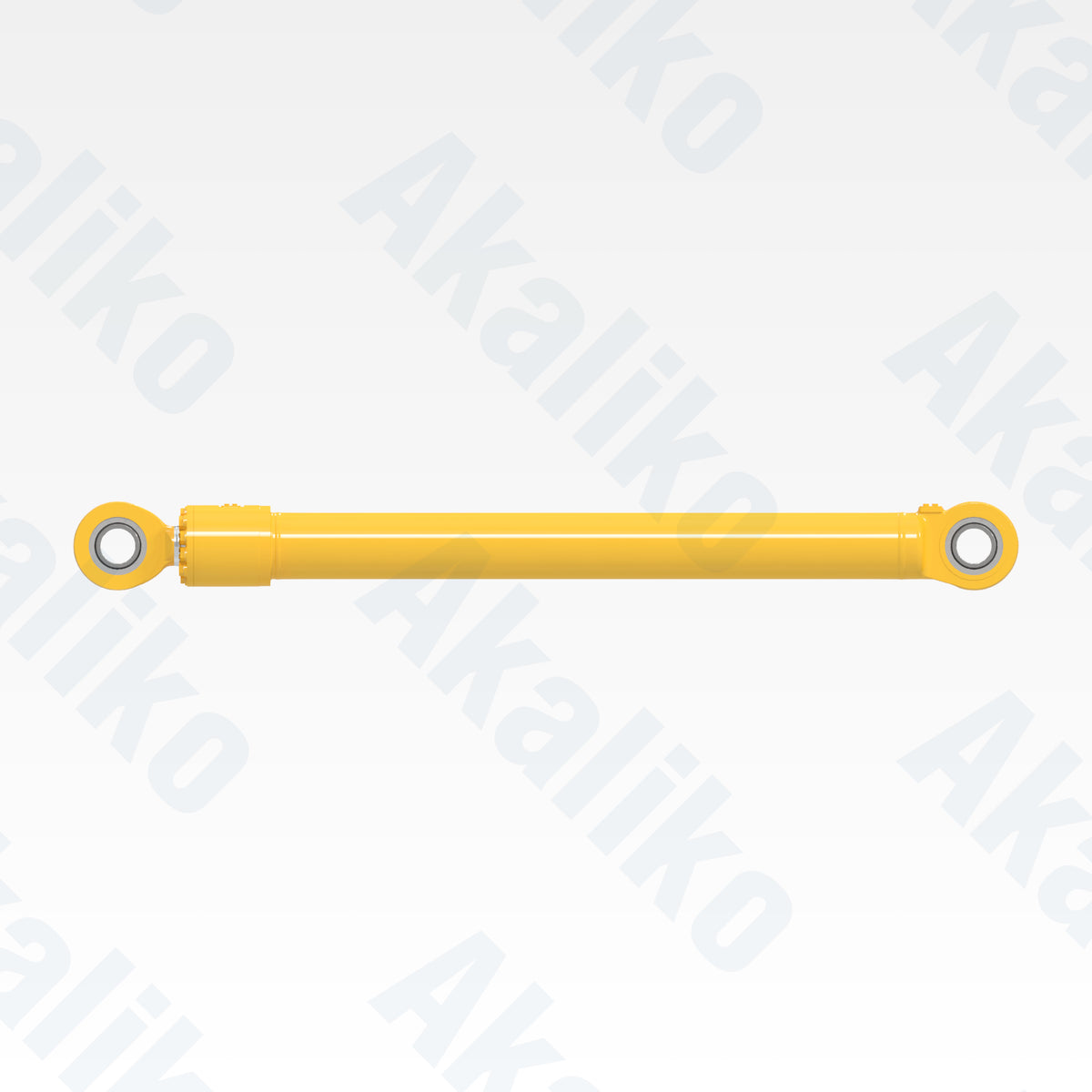 Side view of replacement boom hydraulic cylinder for Komatsu PC1250-8 excavator, OEM part number 707-01-0J450