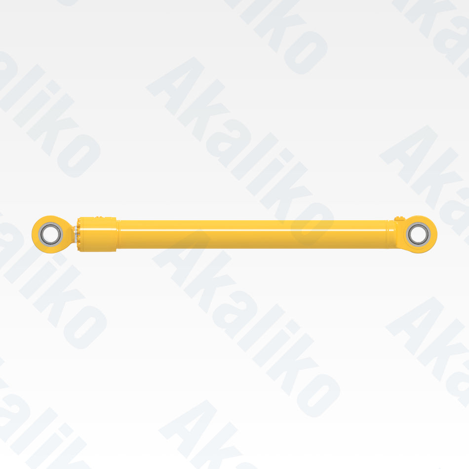 Side view of replacement boom hydraulic cylinder for Komatsu PC1250-8 excavator, OEM part number 707-01-0J450