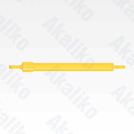 Top view of replacement boom hydraulic cylinder for Komatsu PC1250-8 excavator, OEM part number 707-01-0J450