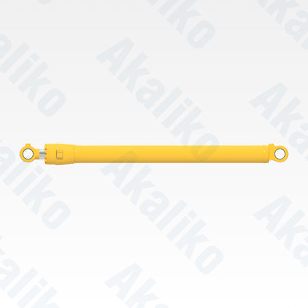Side view of replacement bucket hydraulic cylinder for Komatsu PC1250-8 excavator, OEM part number 707-01-0L540