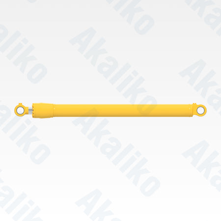 Side view of replacement bucket hydraulic cylinder for Komatsu PC1250-8 excavator, OEM part number 707-01-0L550