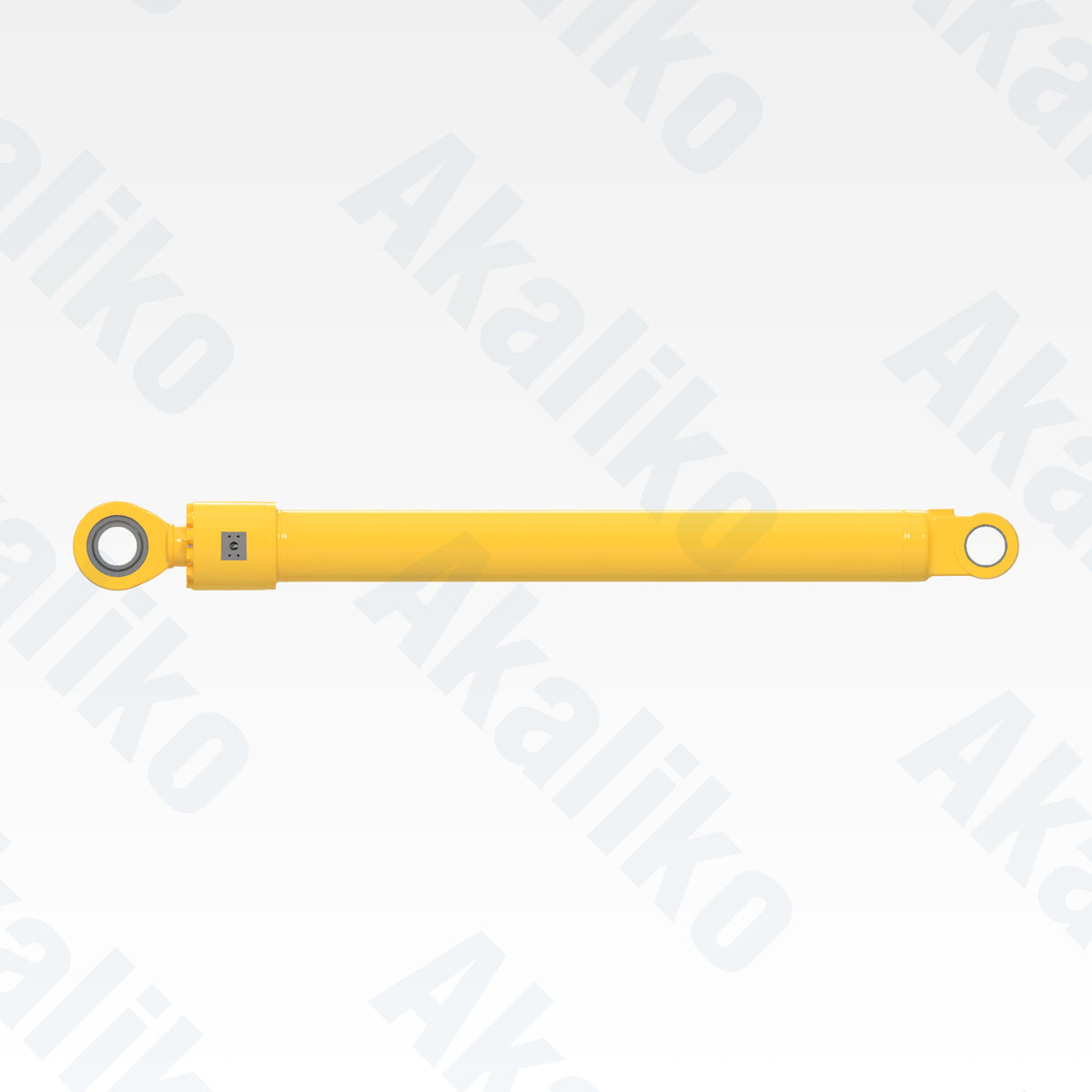 Side view of replacement arm hydraulic cylinder for Komatsu PC1250SP-7 excavator, OEM part number 21N-63-02324