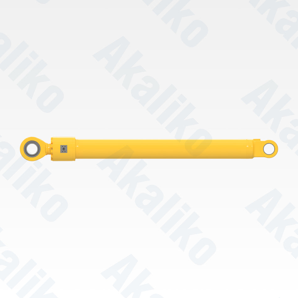 Side view of replacement arm hydraulic cylinder for Komatsu PC1250SP-7 excavator, OEM part number 21N-63-02324