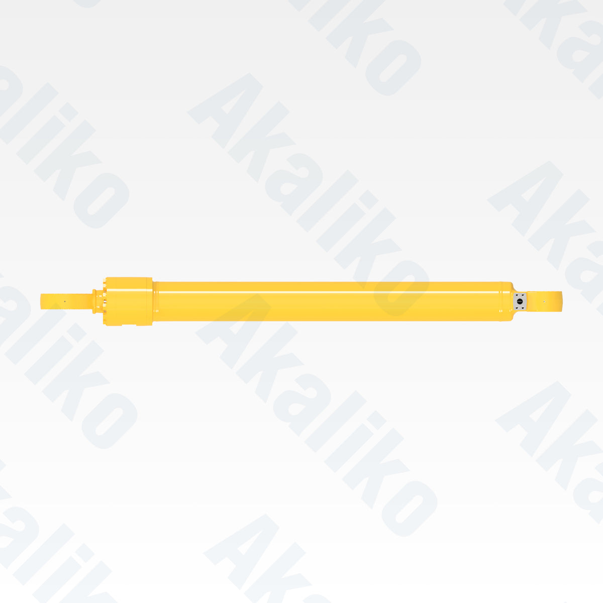 Top view of replacement arm hydraulic cylinder for Komatsu PC1250SP-7 excavator, OEM part number 21N-63-02324