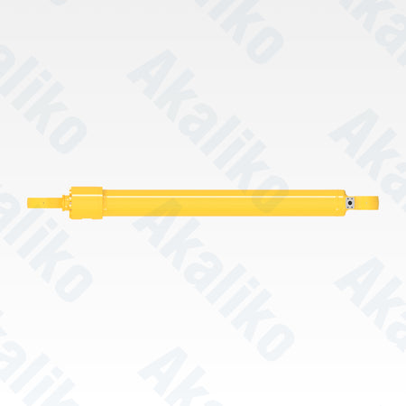 Top view of replacement arm hydraulic cylinder for Komatsu PC1250SP-7 excavator, OEM part number 21N-63-02324