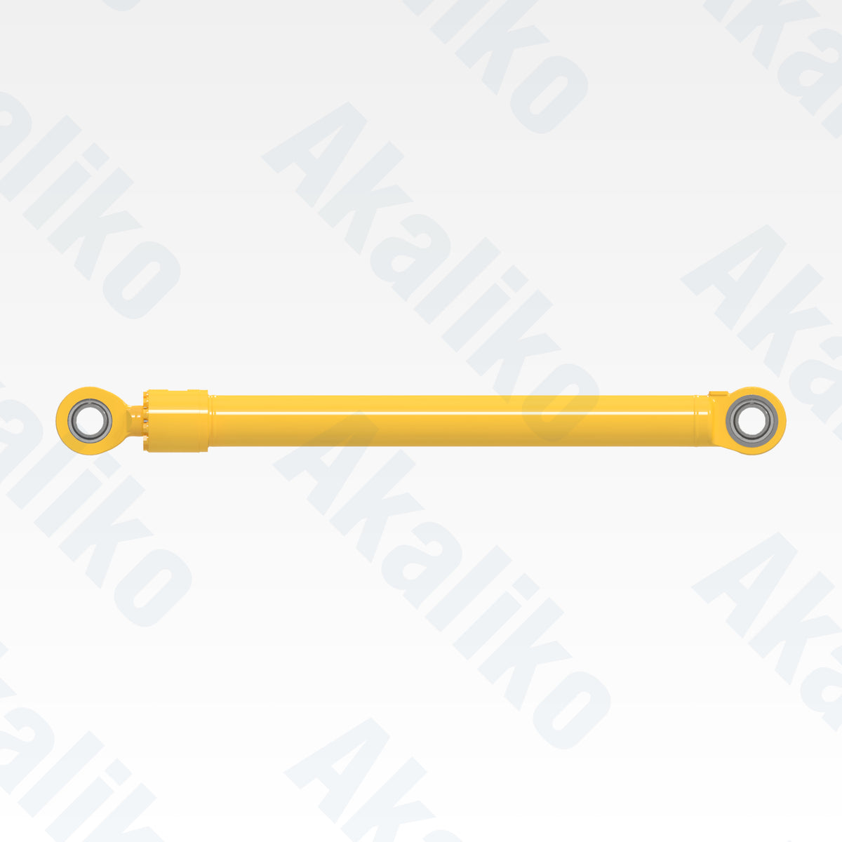 Side view of replacement boom hydraulic cylinder for Komatsu PC1250SP-7 excavator, OEM part number 21N-63-02303