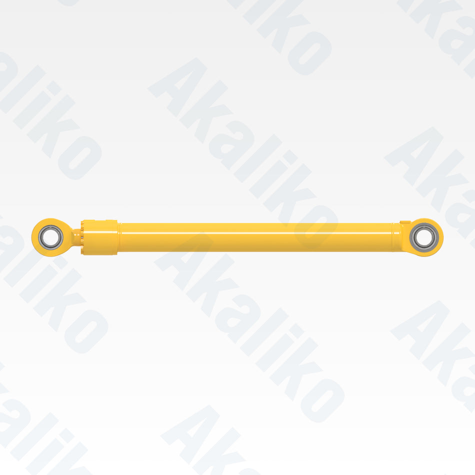 Side view of replacement boom hydraulic cylinder for Komatsu PC1250SP-7 excavator, OEM part number 21N-63-02303