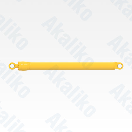 Side view of replacement bucket hydraulic cylinder for Komatsu PC1250SP-7 excavator, OEM part number 21N-63-02361