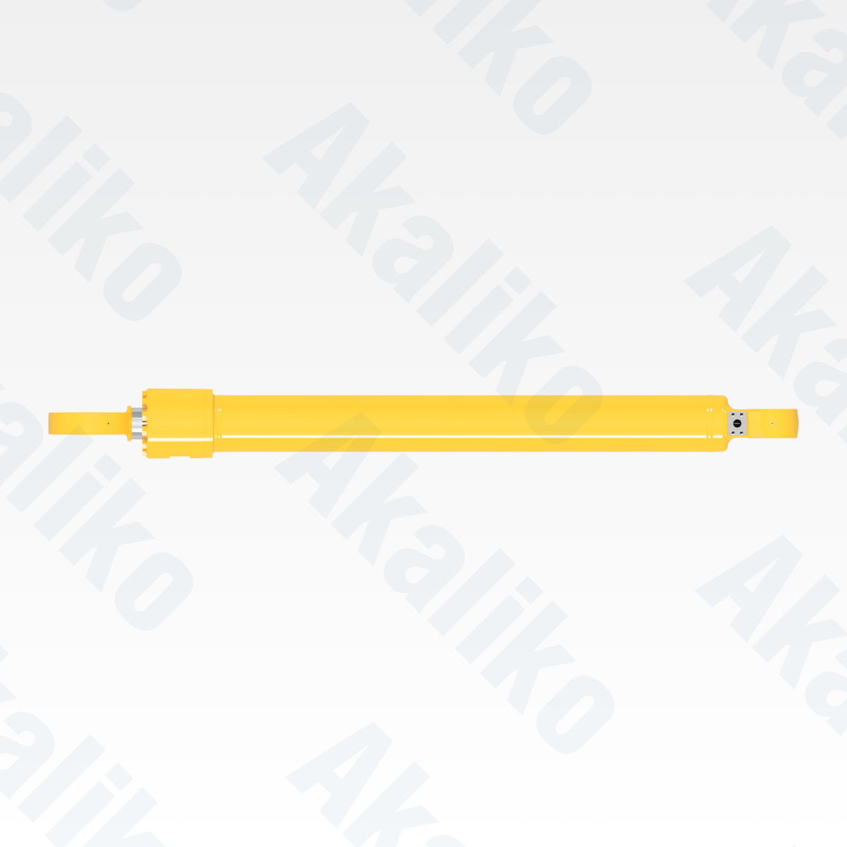 Top view of replacement arm hydraulic cylinder for Komatsu PC1250SP-8 excavator, OEM part number 707-01-0CA40