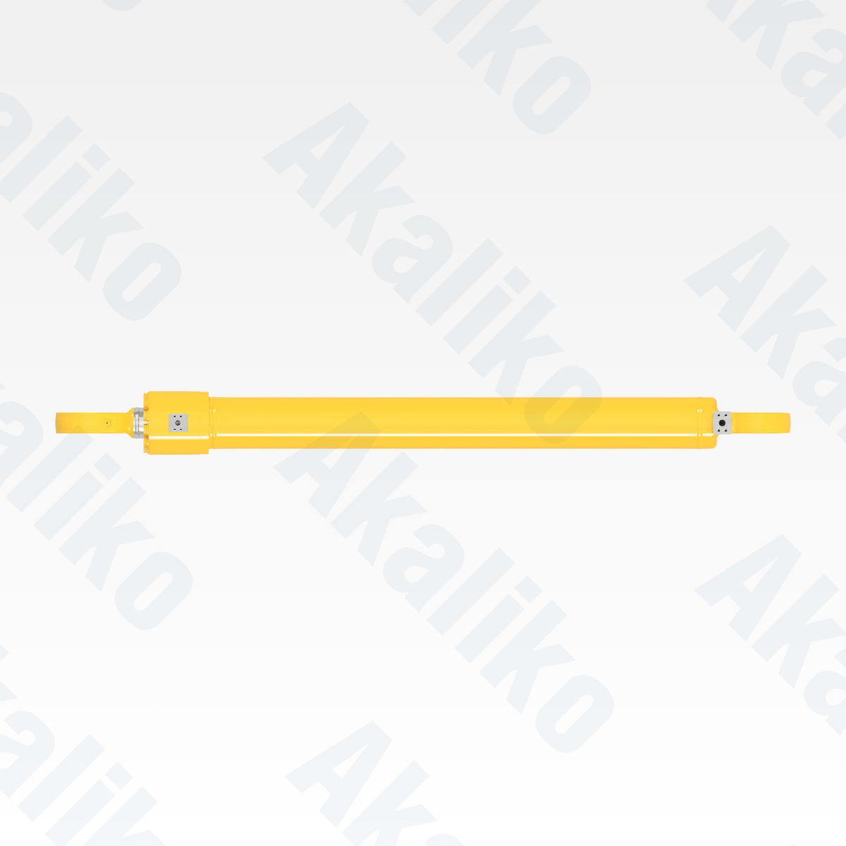 Top view of replacement boom hydraulic cylinder for Komatsu PC1250SP-8 excavator, OEM part number 21N-63-02304