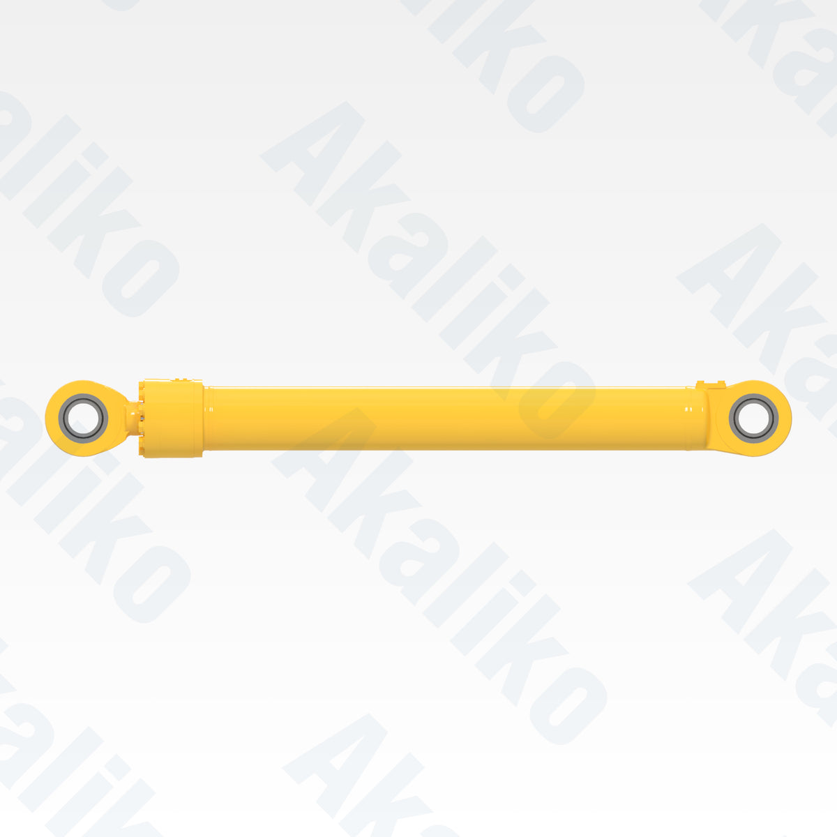Side view of replacement arm hydraulic cylinder for Komatsu PC2000-8 excavator, OEM part number 707-01-0K770