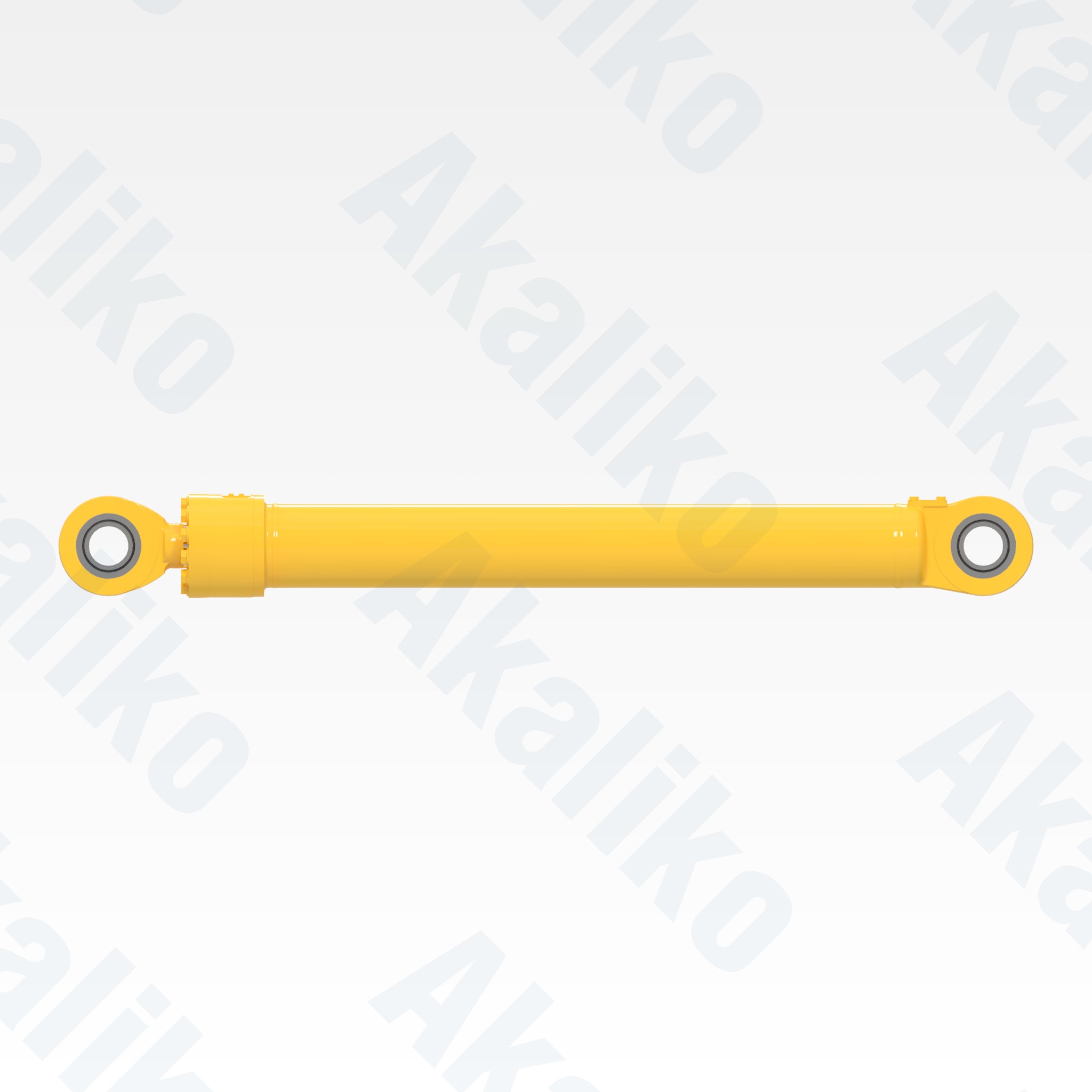 Side view of replacement arm hydraulic cylinder for Komatsu PC2000-8 excavator, OEM part number 707-01-0K770