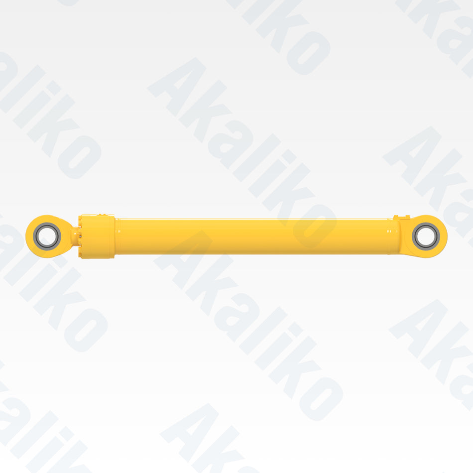 Side view of replacement arm hydraulic cylinder for Komatsu PC2000-8 excavator, OEM part number 707-01-0K770