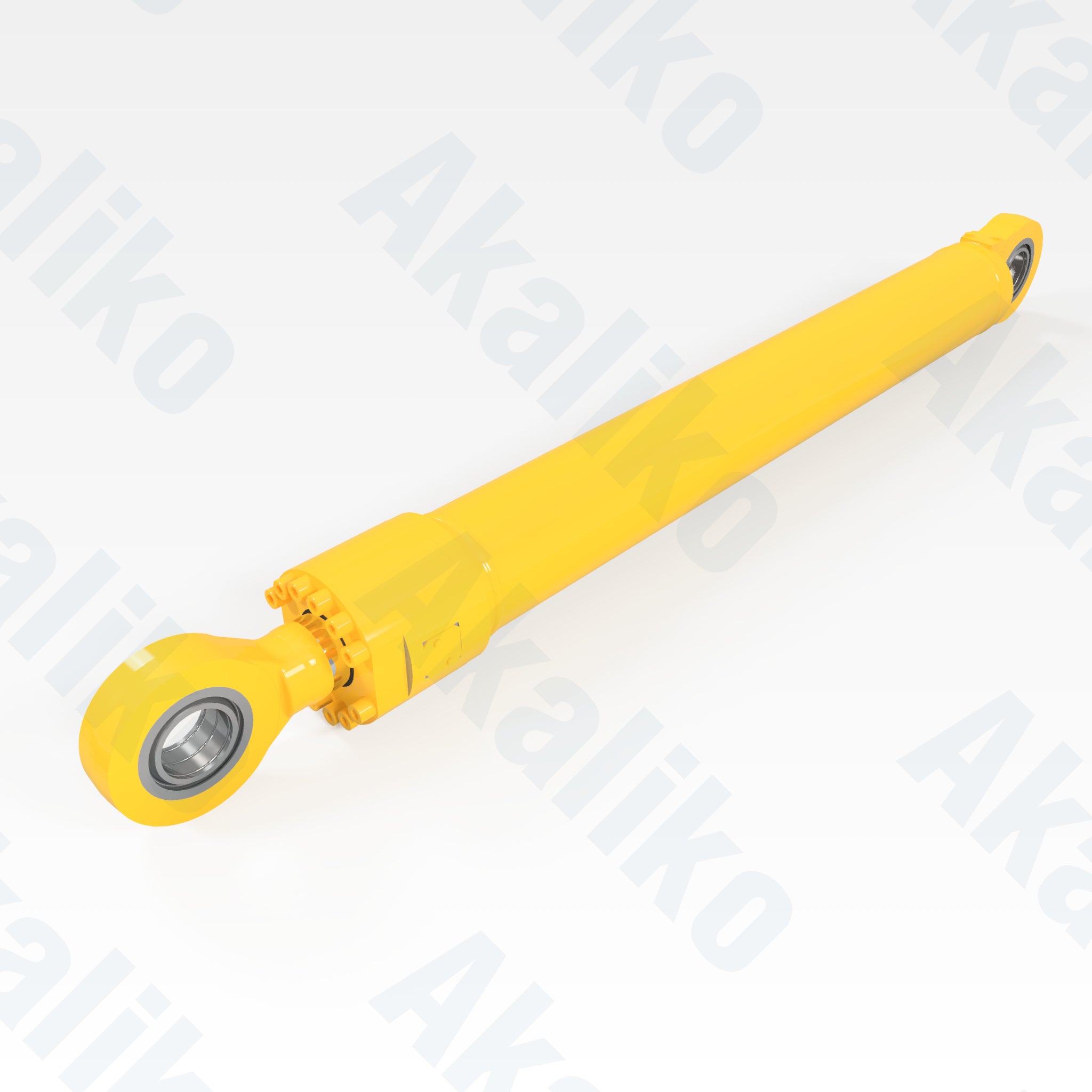 Replacement boom hydraulic cylinder for Komatsu PC2000-8 excavator, OEM part number 707-01-0K750, aftermarket heavy equipment parts