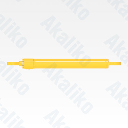 Top view of replacement boom hydraulic cylinder for Komatsu PC2000-8 excavator, OEM part number 707-01-0K750