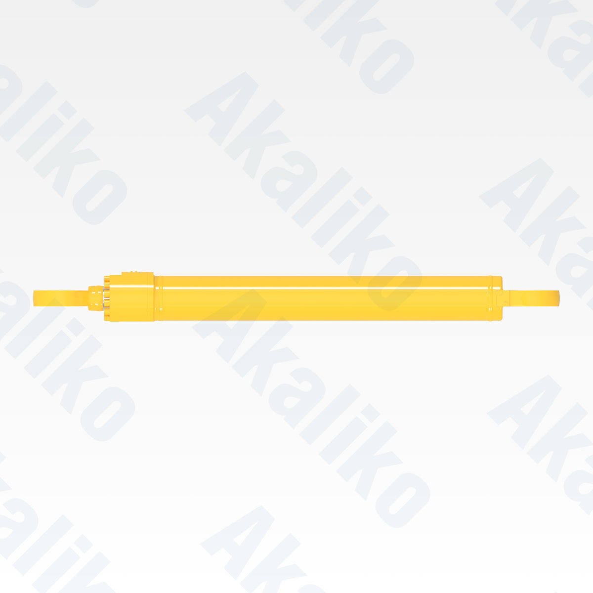 Top view of replacement boom hydraulic cylinder for Komatsu PC2000-8 excavator, OEM part number 707-01-0K760