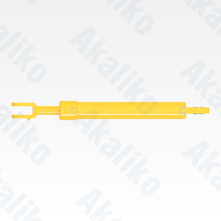 Top view of replacement boom hydraulic cylinder for Komatsu PC2000-8 excavator, OEM part number 707-E1-01830