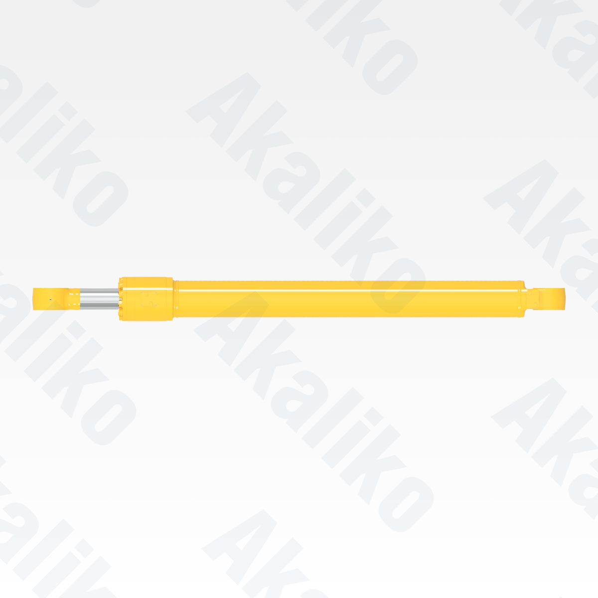 Top view of replacement bucket hydraulic cylinder for Komatsu PC2000-8 excavator, OEM part number 707-E1-00660