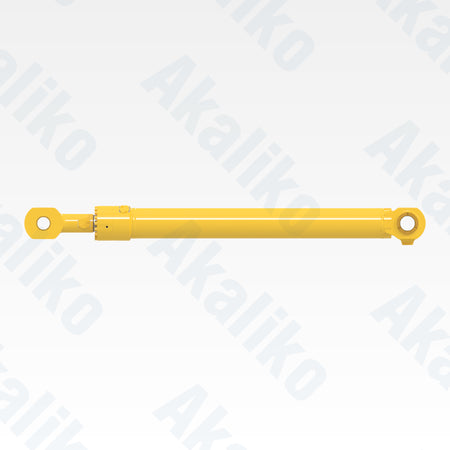 Side view of replacement bucket hydraulic cylinder for Komatsu PC2000-8 excavator, OEM part number 707-E1-01870