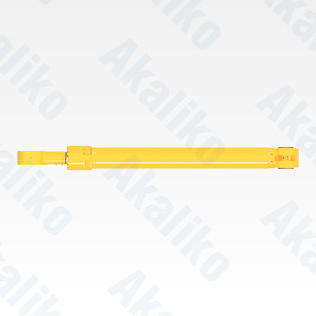 Top view of replacement bucket hydraulic cylinder for Komatsu PC2000-8 excavator, OEM part number 707-E1-01870