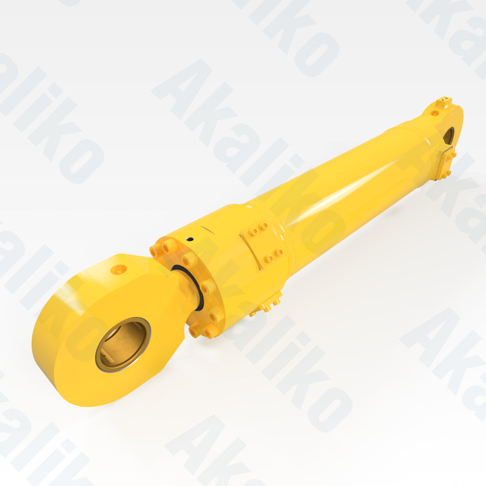 Replacement clam hydraulic cylinder for Komatsu PC2000-8 excavator, OEM part number 707-E1-01880, aftermarket heavy equipment parts