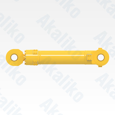 Side view of replacement clam hydraulic cylinder for Komatsu PC2000-8 excavator, OEM part number 707-E1-01880