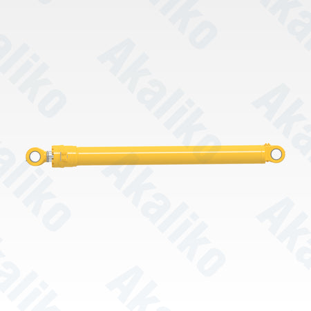 Side view of replacement arm hydraulic cylinder for Komatsu PC300-8 excavator, OEM part number 707-01-0C601