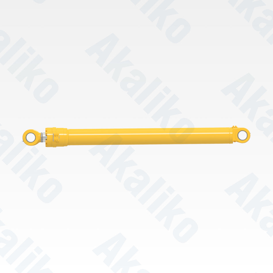 Side view of replacement arm hydraulic cylinder for Komatsu PC300-8 excavator, OEM part number 707-01-0C601