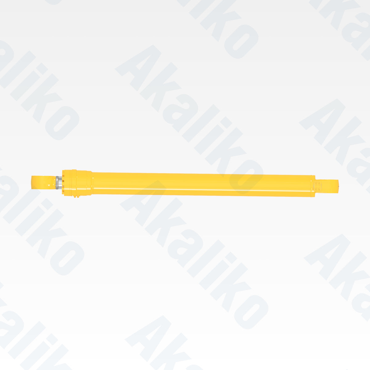 Top view of replacement arm hydraulic cylinder for Komatsu PC300-8 excavator, OEM part number 707-01-0C601