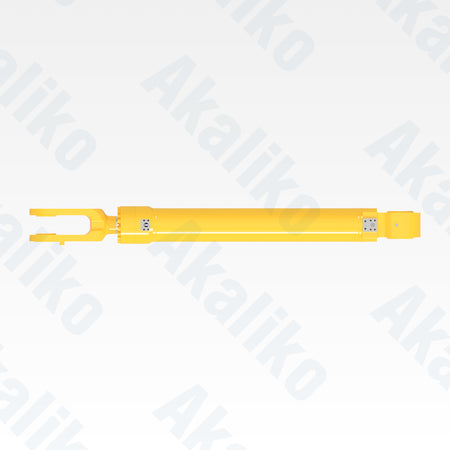 Top view of replacement arm hydraulic cylinder for Komatsu PC3000-6 excavator, OEM part number 924 925 40