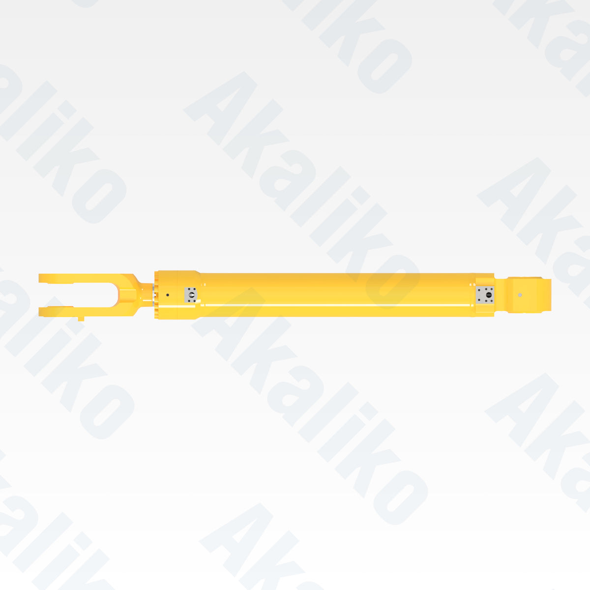 Top view of replacement arm hydraulic cylinder for Komatsu PC3000-6 excavator, OEM part number 973 808 40