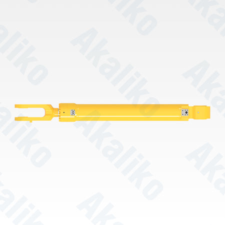 Top view of replacement arm hydraulic cylinder for Komatsu PC3000-6 excavator, OEM part number 973 808 40