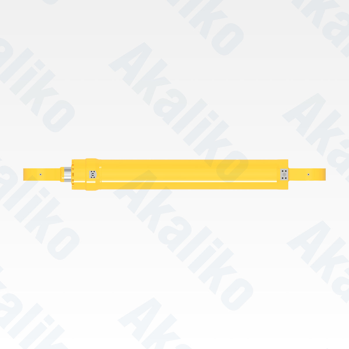 Top view of replacement boom hydraulic cylinder for Komatsu PC3000-6 excavator, OEM part number 924 920 40