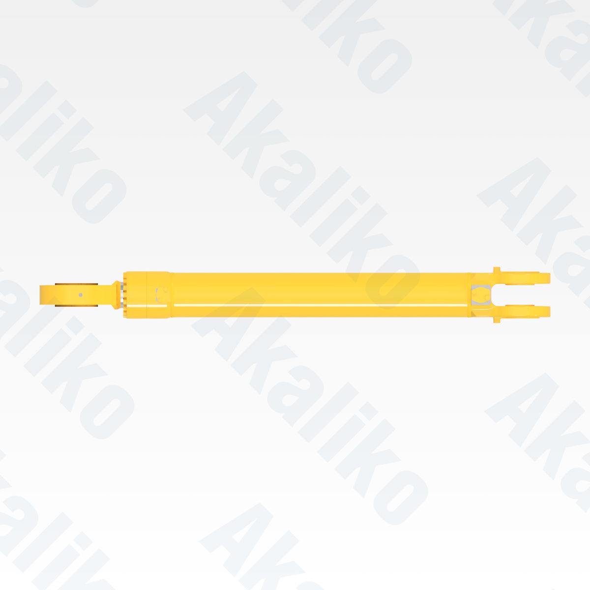 Top view of replacement bucket hydraulic cylinder for Komatsu PC3000-6 excavator, OEM part number 948 122 40