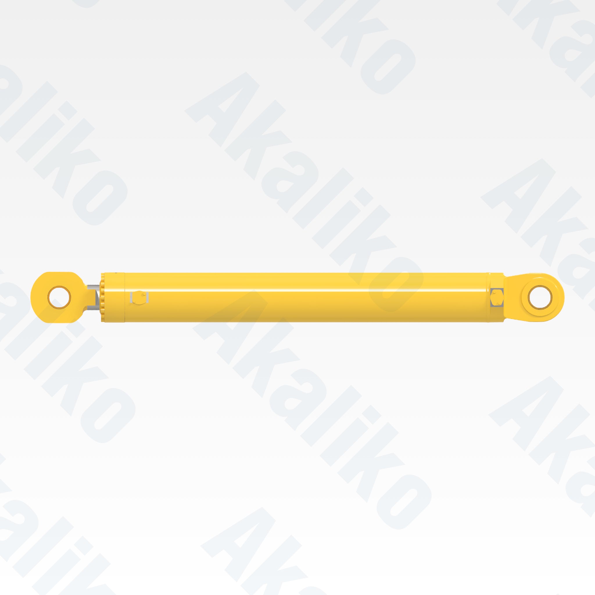 Side view of replacement boom hydraulic cylinder for Komatsu PC4000-6 excavator, OEM part number 989 960 40