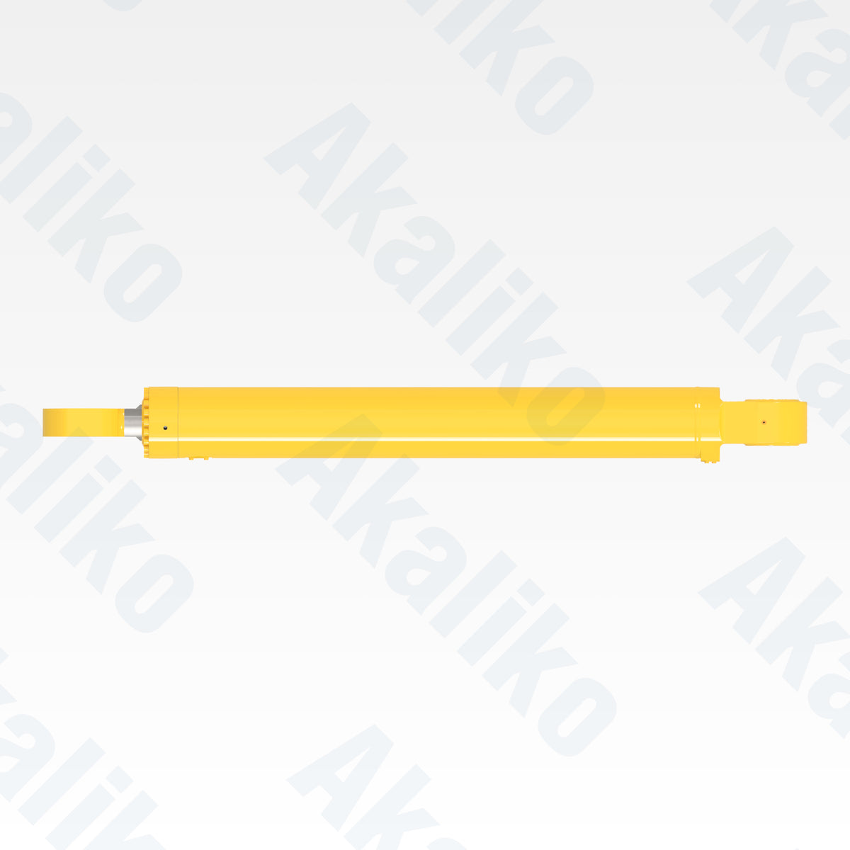 Top view of replacement boom hydraulic cylinder for Komatsu PC4000-6 excavator, OEM part number 989 960 40