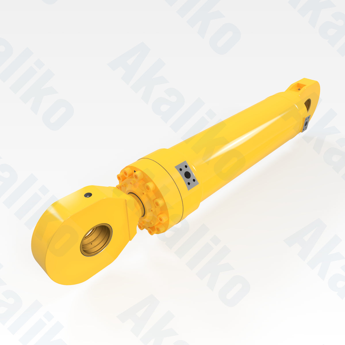 Replacement clam hydraulic cylinder for Komatsu PC4000-6 excavator, OEM part number 989 975 40, aftermarket heavy equipment parts