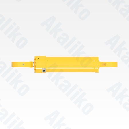 Top view of replacement clam hydraulic cylinder for Komatsu PC4000-6 excavator, OEM part number 989 975 40