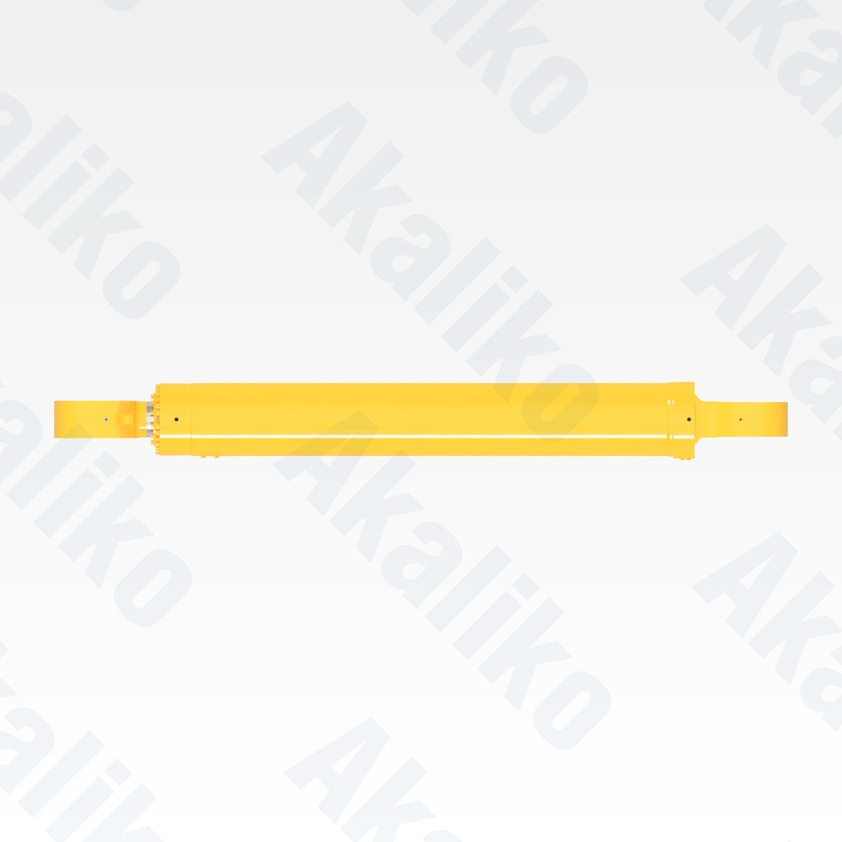 Top view of replacement boom hydraulic cylinder for Komatsu PC5500-6 excavator, OEM part number 934 650 40