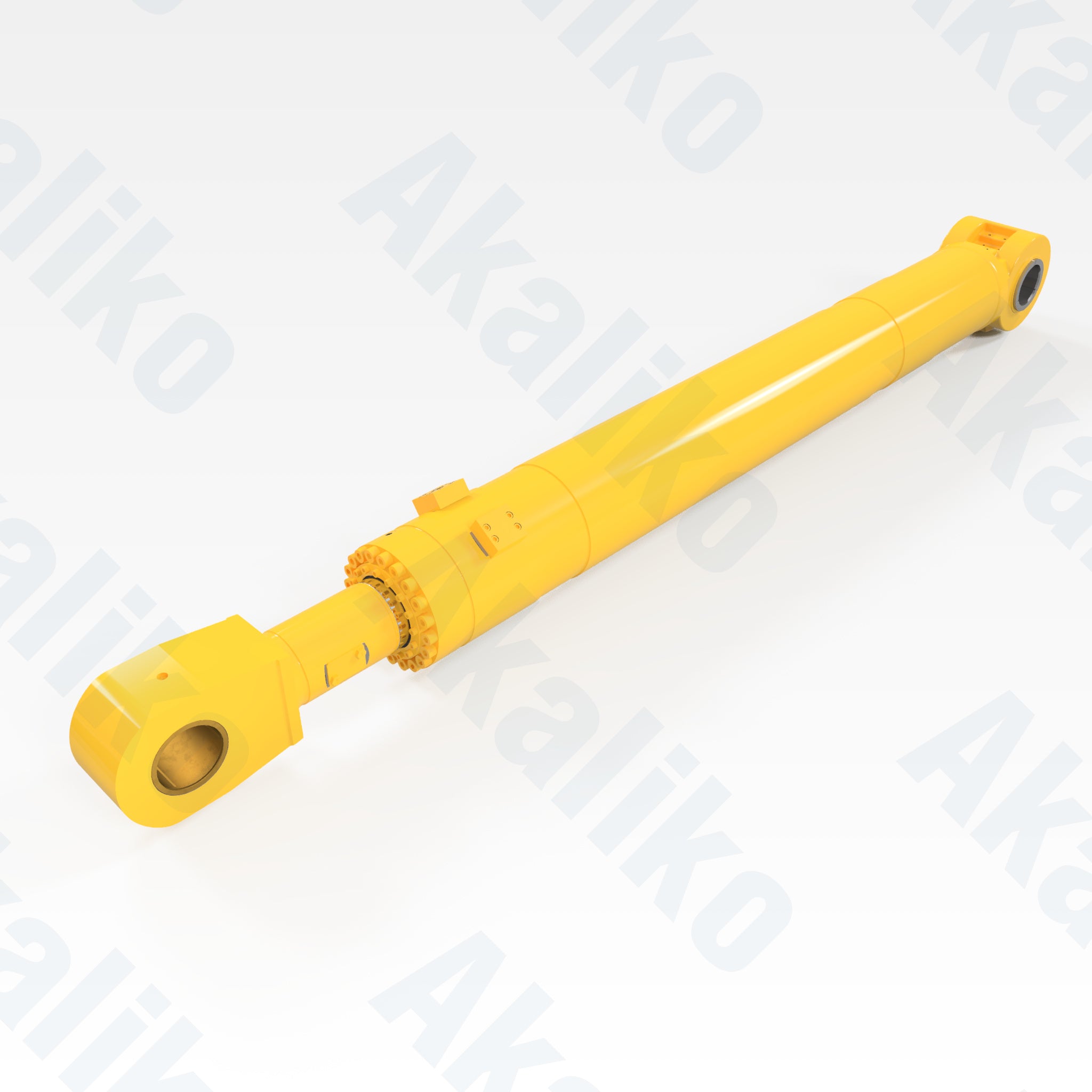 Replacement bucket hydraulic cylinder for Komatsu PC5500-6 excavator, OEM part number 911 320 40, aftermarket heavy equipment parts