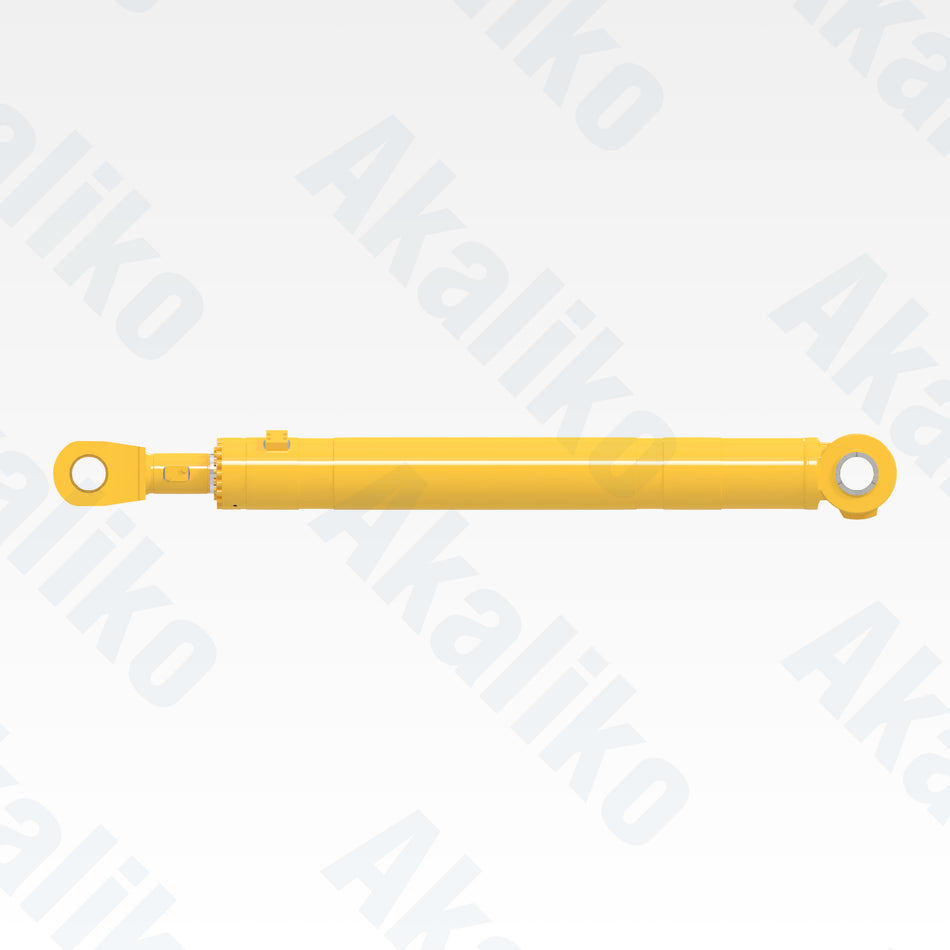 Side view of replacement bucket hydraulic cylinder for Komatsu PC5500-6 excavator, OEM part number 911 320 40