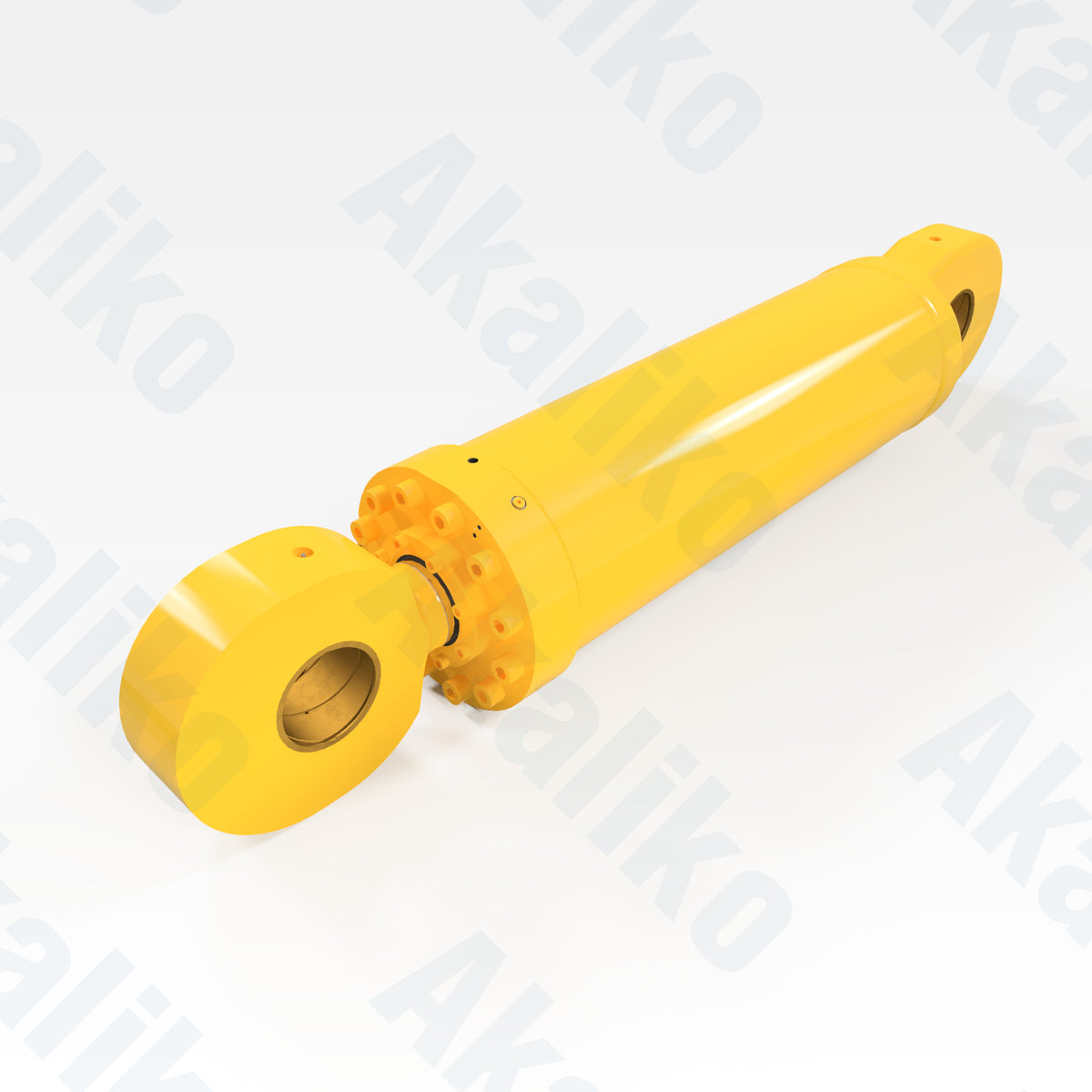 Replacement clam hydraulic cylinder for Komatsu PC7000-11 excavator, OEM part number 992 185 40, aftermarket heavy equipment parts